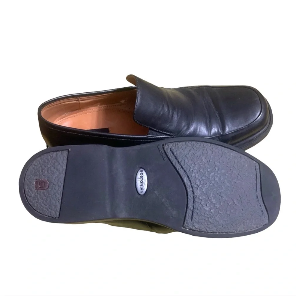 Bostonian Men’s Waterproof Upper Black Leather Loafer 9M